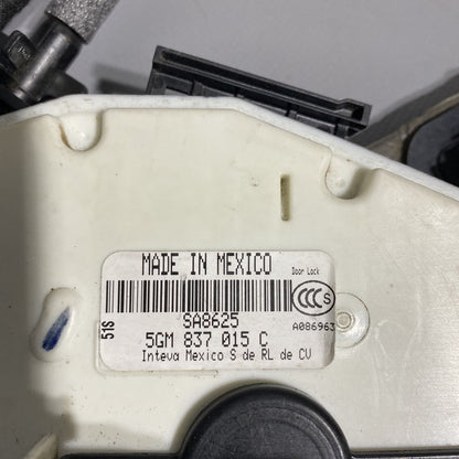 5GM837015C VOLKSWAGEN GOLF GTI PASSAT LOCK ACTUATOR LEFT FRONT 2018 2019 2020 OEM 