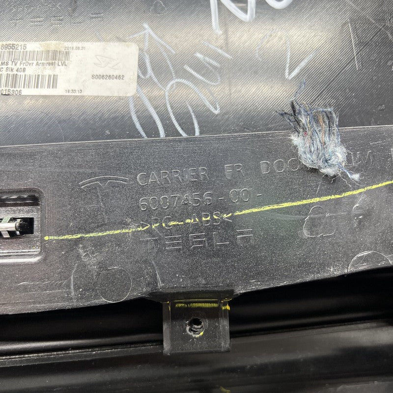 6007509-00 TESLA MODEL S DOOR PANEL LEFT FRONT 2012 2013 2014 2015 OEM 6007509-00