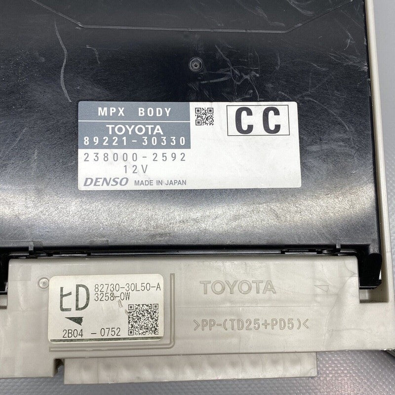 89221-30330 LEXUS GS350 CHASSIS MILTIPLEX CONTROL MODULE 2013 2014 2015 F-SPORT  