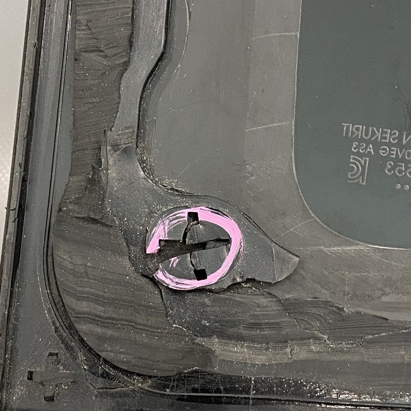 1044906-00-I TESLA MODEL X QUARTER GLASS LEFT REAR 1034906-80-F 2016 2017 2018 2019 2020 OEM