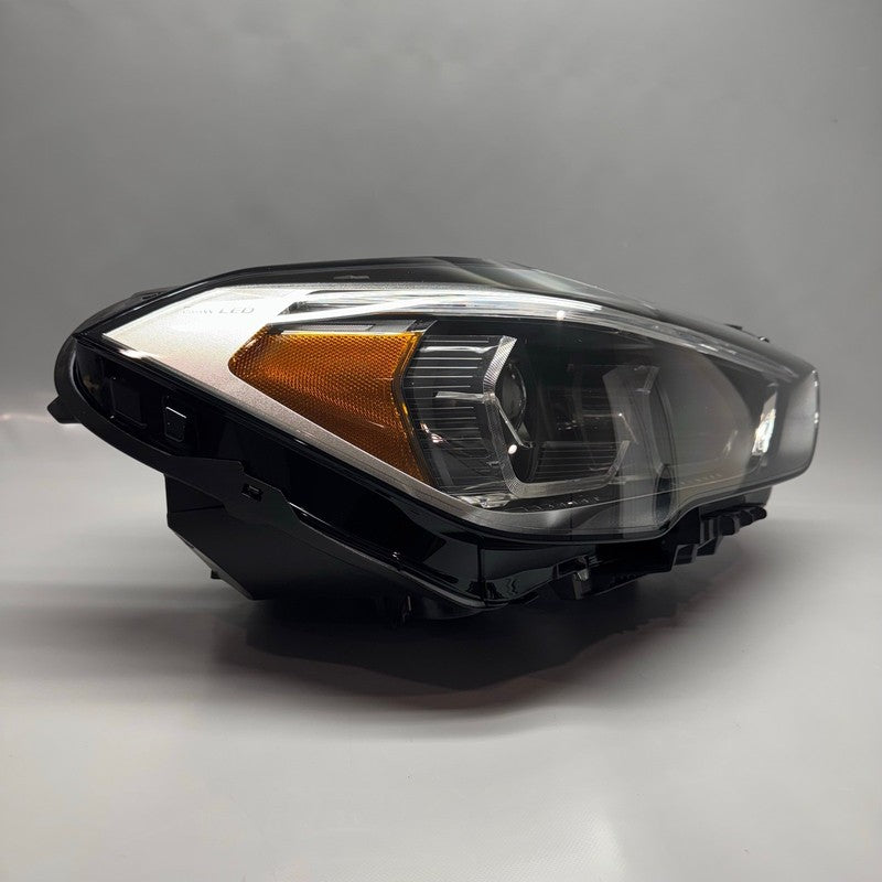 BMW X1 HEADLIGHT RIGHT PASSENGER 2020 2021 2022 LED 63115A01176 OEM
