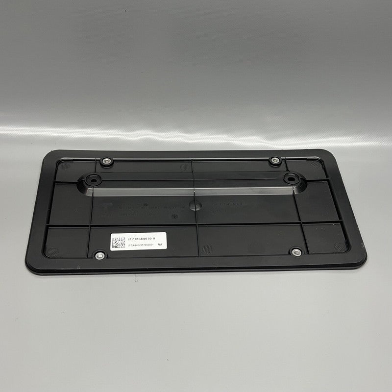 1096844-00-B TESLA MODEL 3 LICENSE PLATE BRACKET REAR 2017 2018 2019 2020 OEM 1096844-00-B