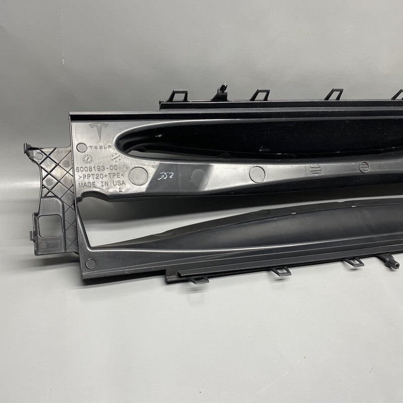 6008193-00-B TESLA MODEL S FRONT LOWER AIR DUCT 6008193-00-B 2012 2013 2014 2015 OEM