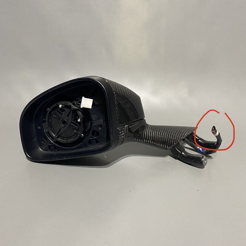 ASTON MARTIN VANQUISH V12 MIRROR CARBON FIBER LEFT 2012 13 14 15 16 17