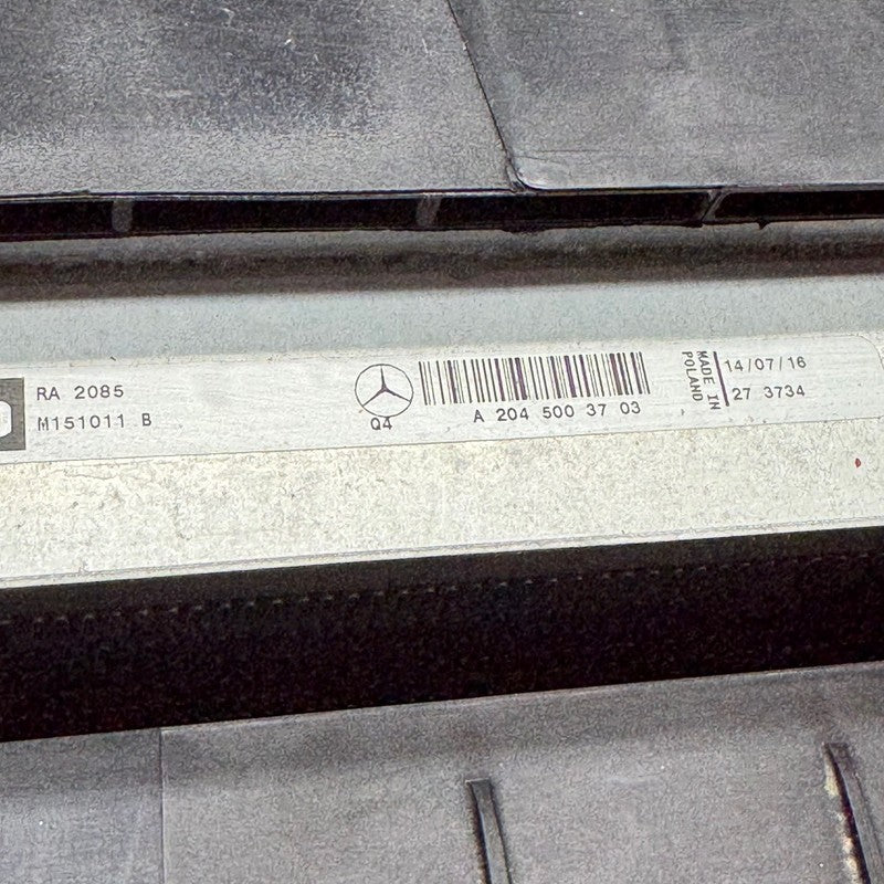 A2049066802 MERCEDES BENZ C250 COOLING RADIATOR FAN 2012 2013 2014 OEM A2049066802