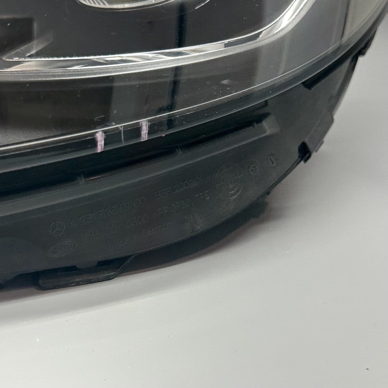 MERCEDES BENZ SL63 HEADLIGHT LEFT DRIVER AFS LED 2017 2018 2019 2020 S
