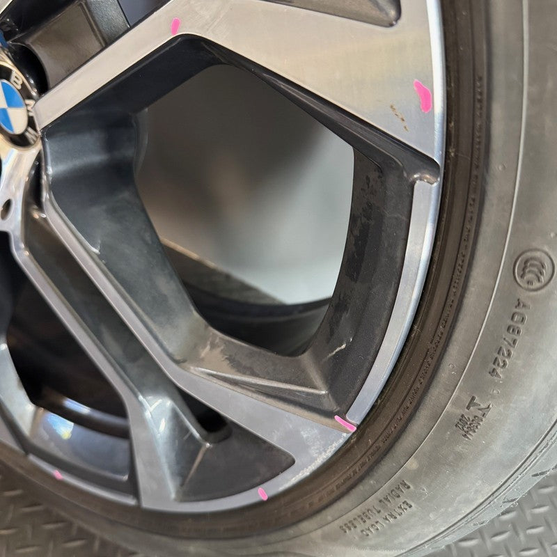 6883761 BMW X5 X6 WHEEL RIM FRONT 21 INCH 2018 2019 2020 2021 2022 2023 OEM 6883761