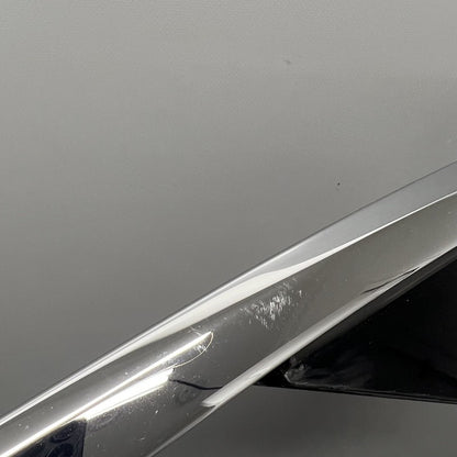 1128872-00-G TESLA MODEL X DOOR CHROME UPPER MOLDING RIGHT FRONT 2016 2017 2018 2019 2020 OEM