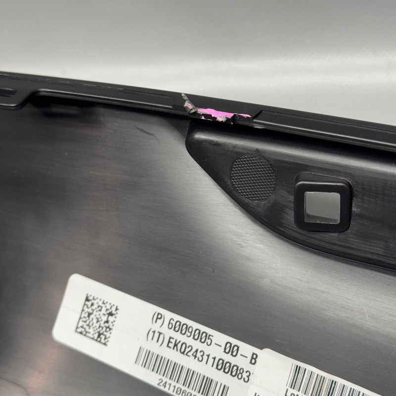 TESLA MODEL S REAR BUMPER LOWER VALANCE 2012 2013 2014 2015 OEM 600900