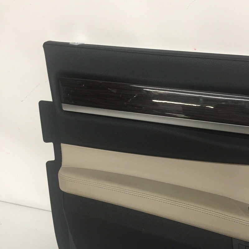 F02 BMW 750 740 LEFT FRONT DOOR TRIM PANEL F02 2009 2010 2011 2012 2013 OEM