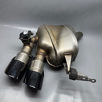 PORSCHE MACAN EXHAUST MUFFLER AND PIPE LEFT REAR 2019-2021 2022 2023 2