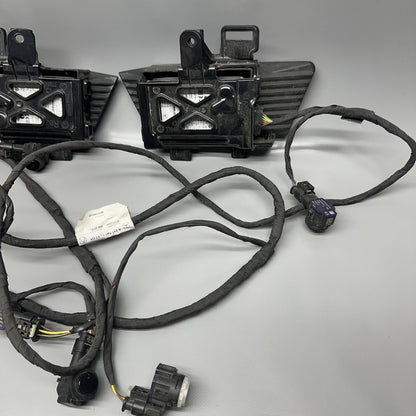 A2135403393 MERCEDES BENZ E300 REAR BUMPER HARNESS WITH BLIND SPOT AND SENSORS 2017 18 2019