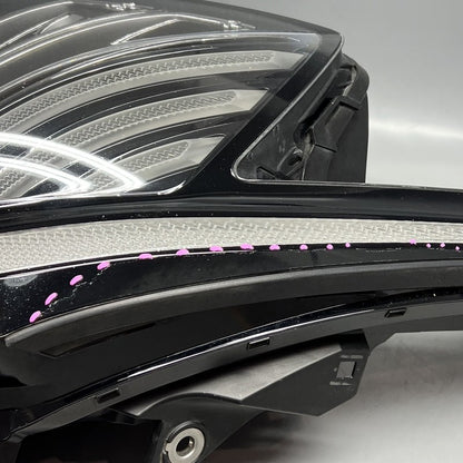 KIA SPORTAGE HEADLIGHT RIGHT PASSENGER FULL LED 2022 2023 2024 DAMAGED