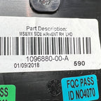 1042774-13-D TESLA MODEL X AIR VENT DASH 2016 2017 2018 2019 2020 OEM 1042774-13-D