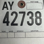1812373-00-D TESLA CYBERTRUCK TAILGATE INNER TRIM 2024 2025 OEM 1812373-00-D