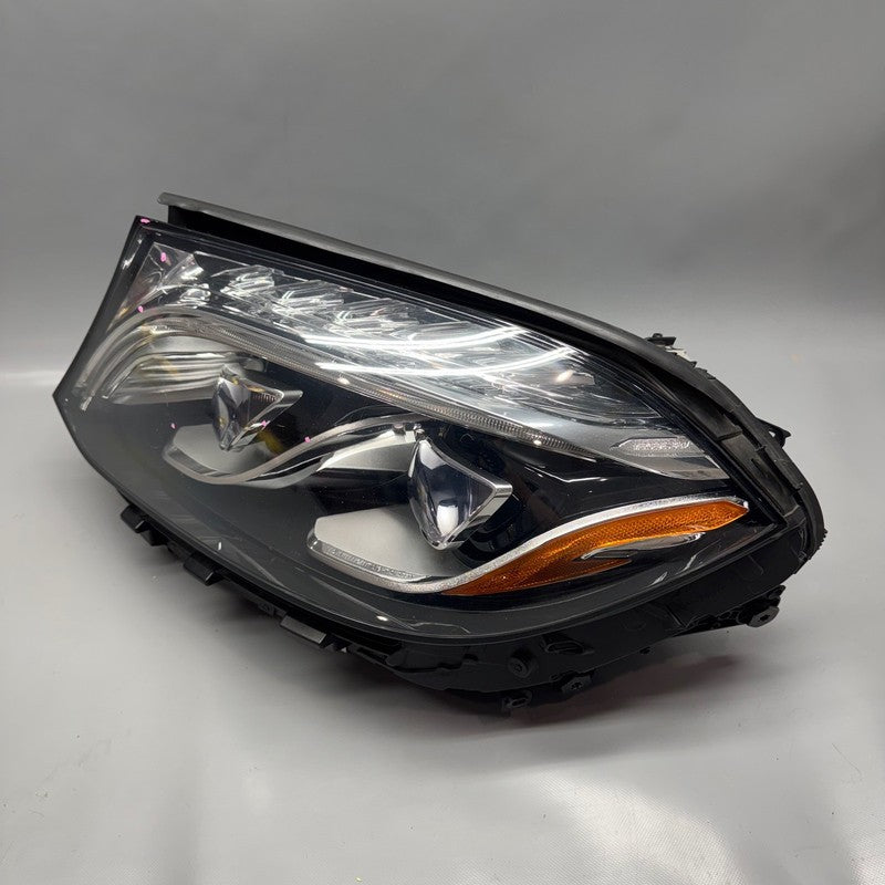 MERCEDES GLS450 HEADLIGHT LEFT DRIVER GLS550 2017 2018 2019 LED OEM A1