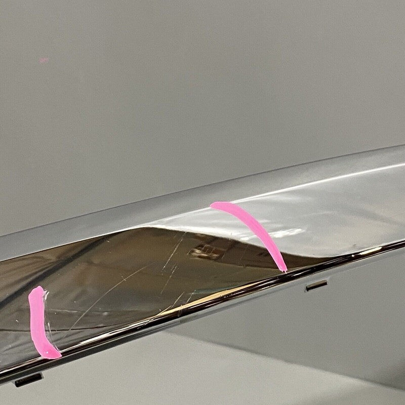 1035369-00-D TESLA MODEL X CHROME MOLDING REAR TRUNK OEM 2016 2017 2018 2019 2020 