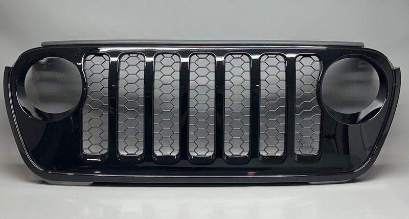JEEP WRANGLER GLADIATOR GRILLE 2018 2019 2020 2021 2022 2023 OEM T7200