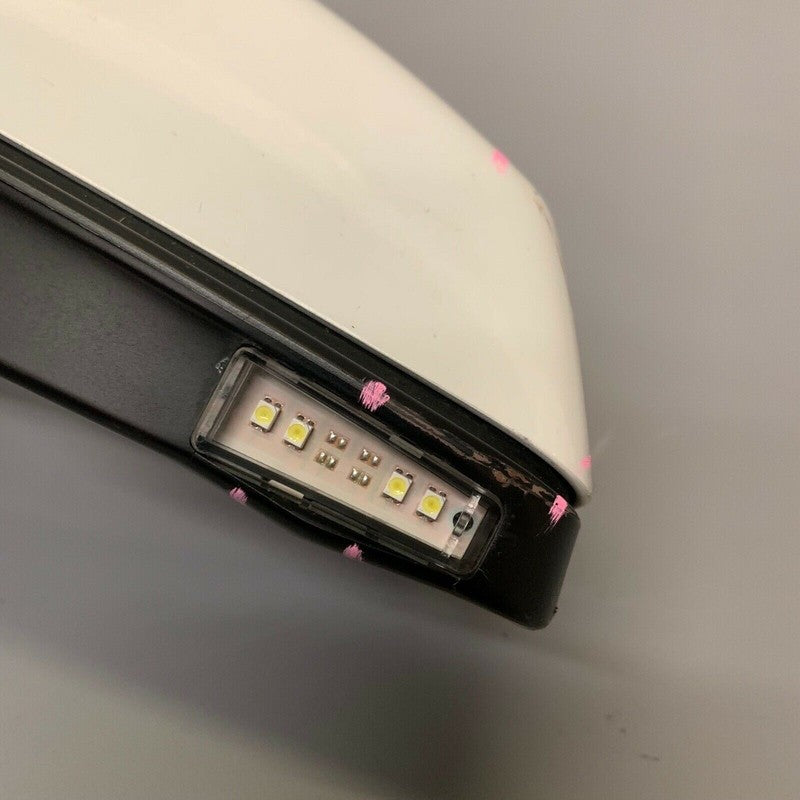 F0123113 BMW 528 MIRROR LEFT DRIVER SIDE 535 E60 2008 2009 2010 WHITE OEM