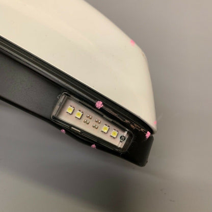 F0123113 BMW 528 MIRROR LEFT DRIVER SIDE 535 E60 2008 2009 2010 WHITE OEM