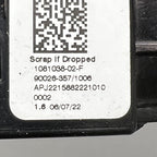 1081038-02-F TESLA MODEL 3 WINDOW CONTROL SWITCH 2017 18 19 20 21 22 2023 OEM 1081038-02-F