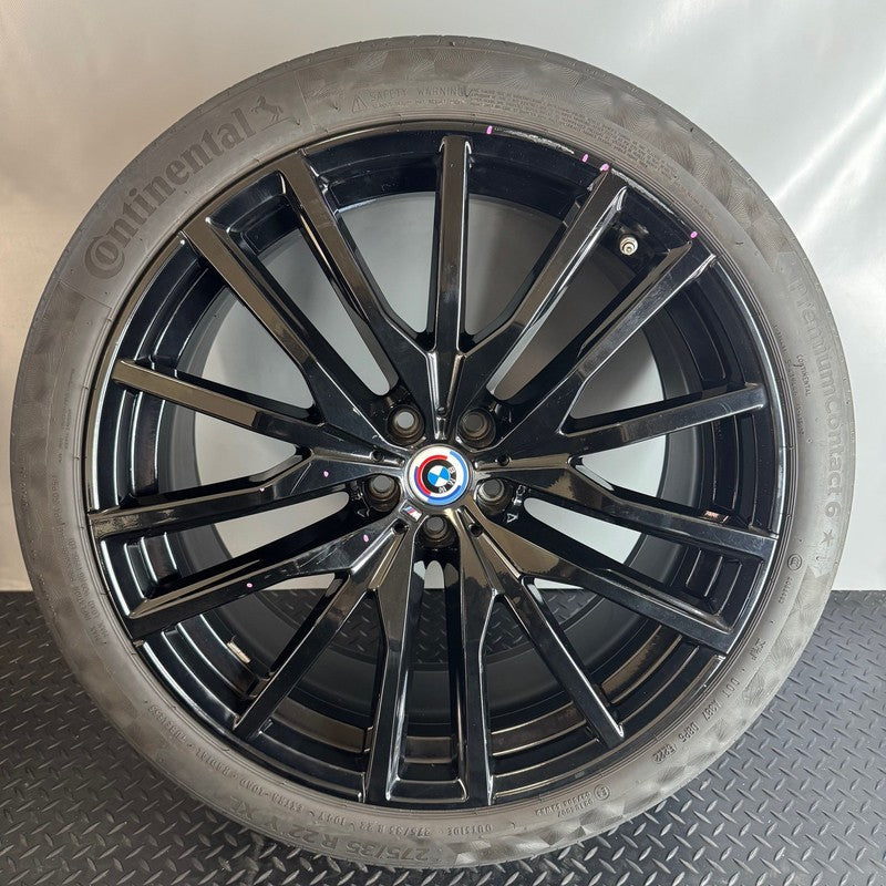 BMW X5 WHEEL RIM X6 22 INCH REAR 2019 2020 2021 2022 2023 2024 2025 OE