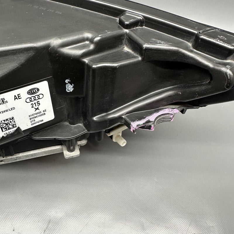 AUDI A3 HEADLIGHT LEFT DRIVER S3 2014 2015 2016 BI-XENON OEM 8V0941005