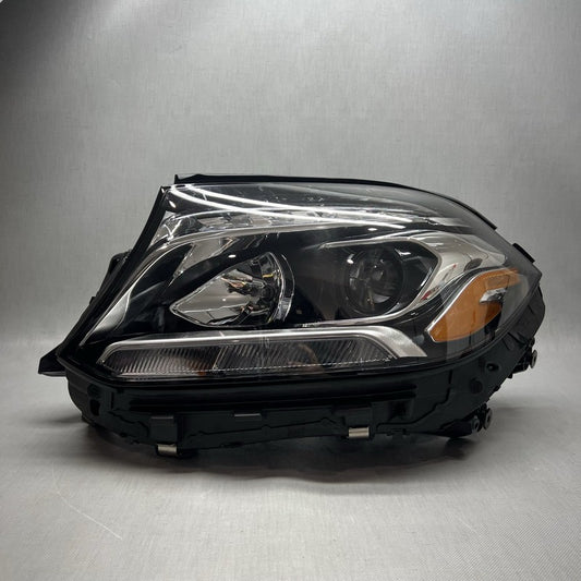 A1668209559 MERCEDES BENZ GLS 350 HEADLIGHT LEFT DRIVER 2016 2017 2018 2019 HALOGEN OEM