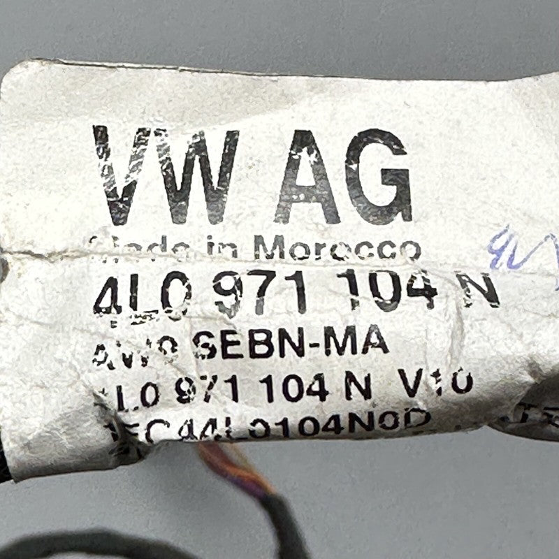 4L0971104N AUDI Q7 WIRE HARNESS REAR BUMPER 2007 08 09 10 11 12 13 14 2015 OEM 4L0971104N