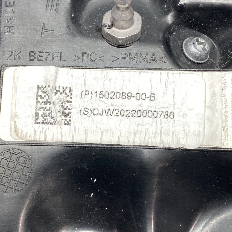 1502089-00-B TESLA MODEL Y TAIL LIGHT TRUNK RIGHT PASSENGER 1502089-00-B 2020 21 22 2023 OEM