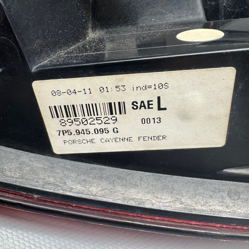 PORSCHE CAYENNE TAIL LIGHT LEFT DRIVER 2011 2012 2013 2014 LED OEM 7P5