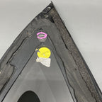 1034906-01-i TESLA MODEL X QUARTER GLASS LEFT REAR 2016 2017 2018 2019 2020 OEM 1034906-01-i