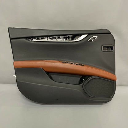 670023534 MASERATI GHIBLI SQ4 DOOR PANEL LEFT DRIVER FRONT 670023534 2014 2015 2016 OEM