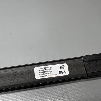 83A837475 AUDI Q3 DOOR WINDOW MOLDING LEFT FRONT 2019 2020 2021 2022 2023 OEM 83A837475