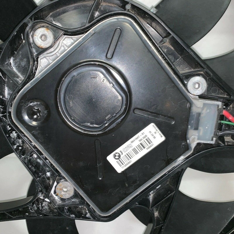 17428641964 BMW 328 RADIATOR COOLING FAN F30 2012 2013 2014 2015 SEDAN OEM