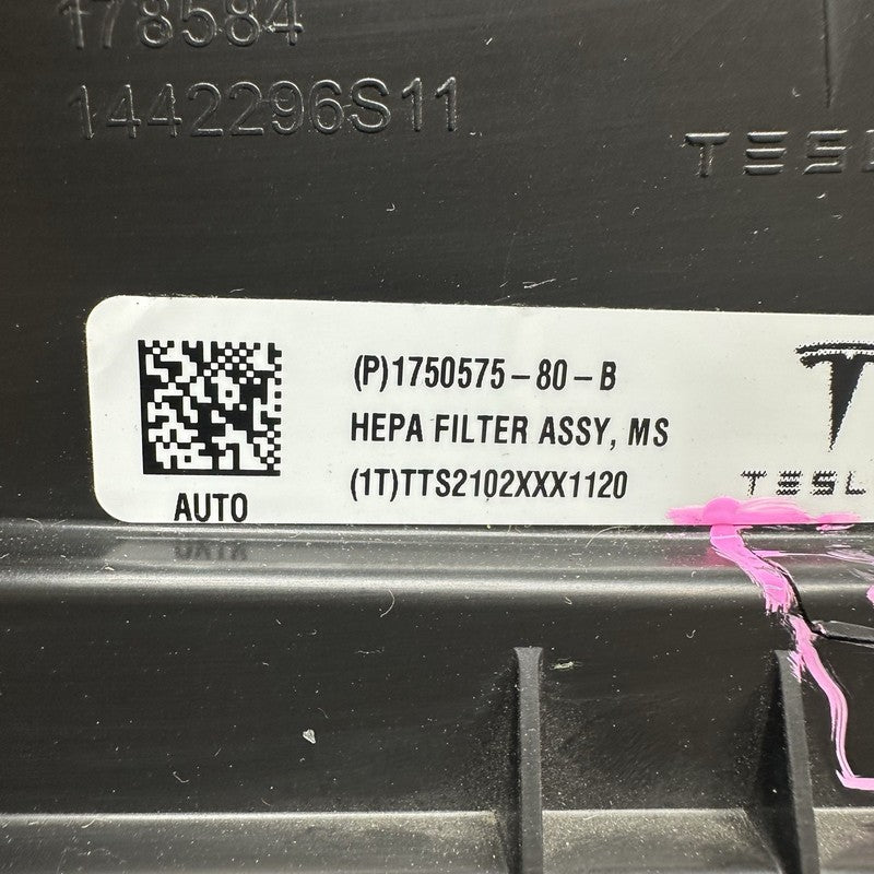 1750575-80-B TESLA MODEL S PLAID MAIN FILTER 2021 2022 2023 OEM 1750575-80-B