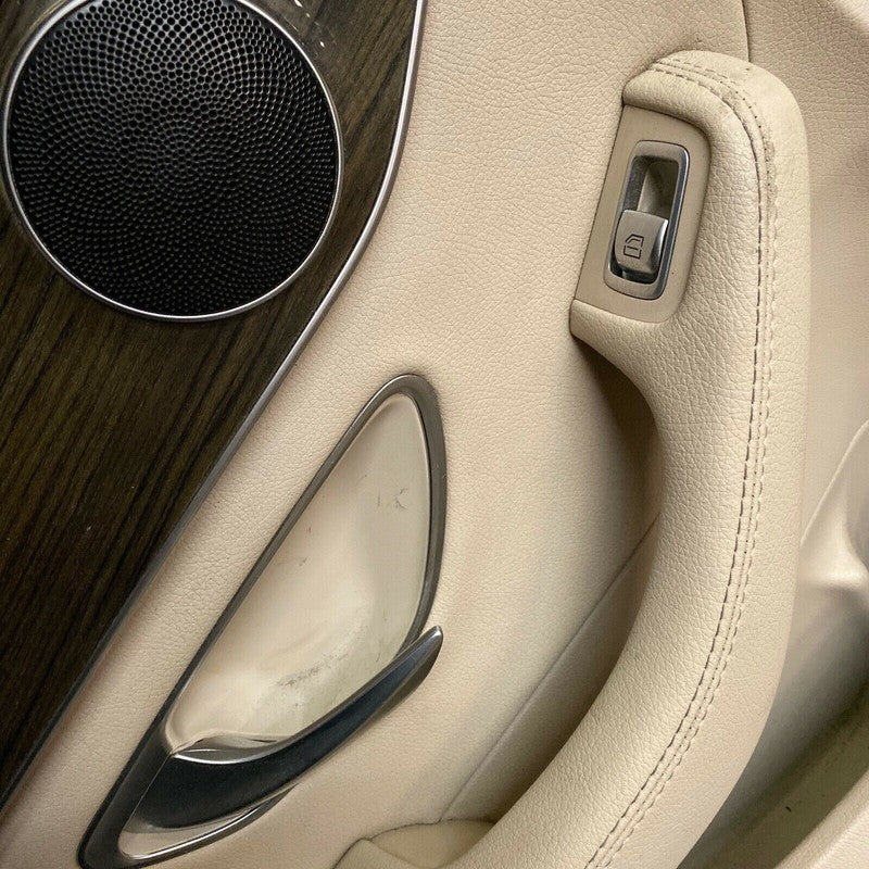 C300 MERCEDES BENZ C300 DOOR PANEL C400 LEFT DRIVER REAR 2015 2016 2017 TAN OEM