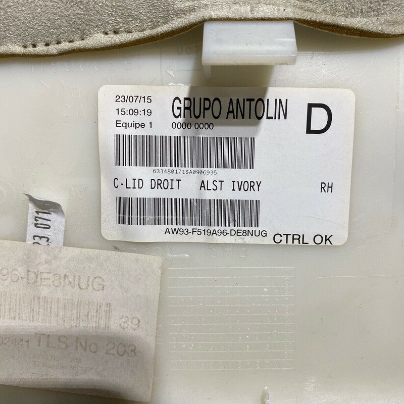AW93-F519A96-DE JAGUAR XJL C-PILLAR TRIM RIGHT REAR 2010 2011 2012 2013 2014 OEM