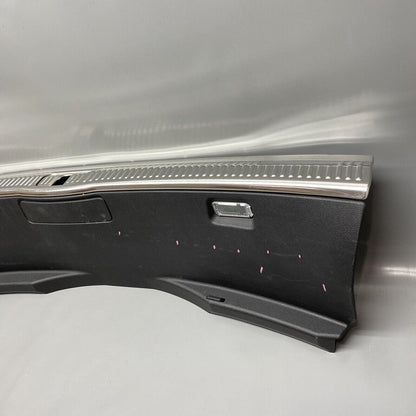 4N0863471 AUDI A8 LIFTGATE TRUNK SILL PLATE 2019 2020 2021 2022 2023 OEM 4N0863471