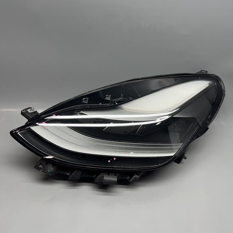 TESLA MODEL 3 HEADLIGHT LEFT DRIVER 2021 2022 2023 LED OEM 1514952-00-