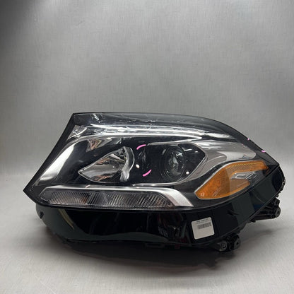 A1668209559 MERCEDES BENZ GLS 350 HEADLIGHT LEFT DRIVER 2016 2017 2018 2019 HALOGEN OEM