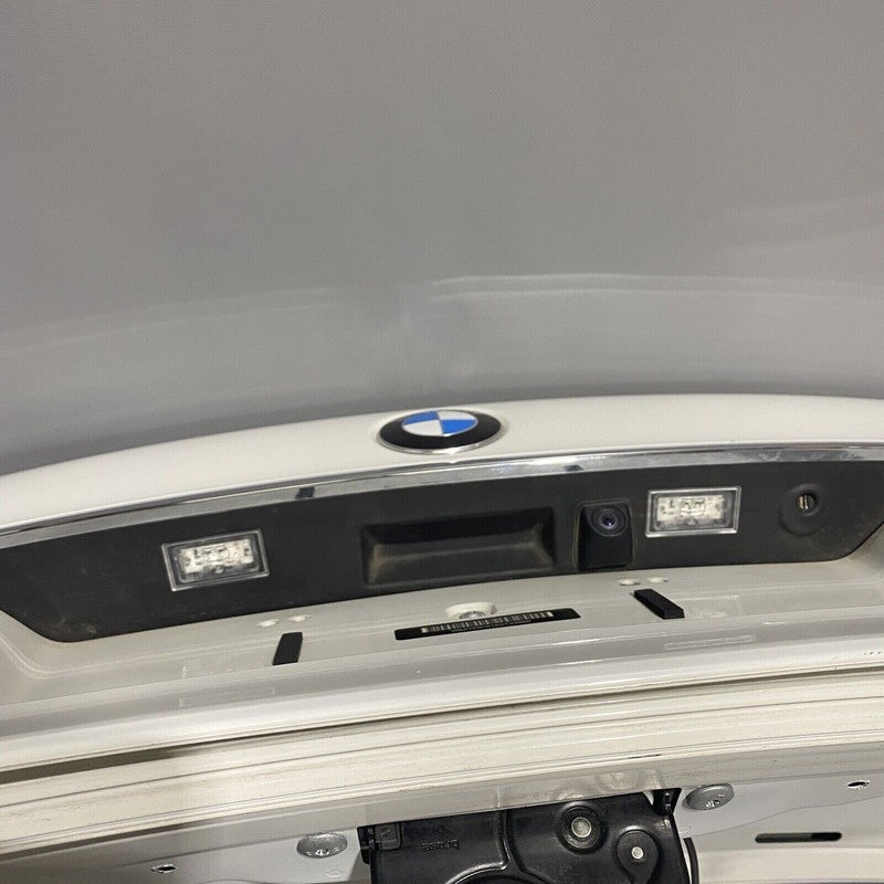 F01 BMW 750 TRUNK LID F01 740 M-SPORT 2013 2014 2015 WHITE OEM 