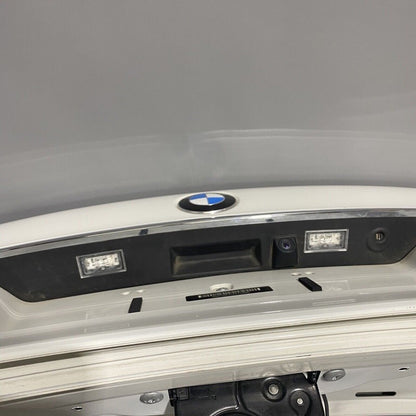 F01 BMW 750 TRUNK LID F01 740 M-SPORT 2013 2014 2015 WHITE OEM 