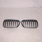 7354823 BMW X1 F48 FRONT BUMPER LEFT AND RIGHT GRILLES 2016 2017 OEM