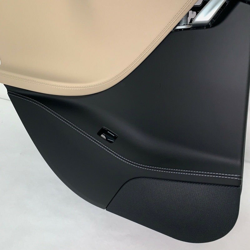 6007492-00 TESLA MODEL S LEFT REAR CARIIER DOOR TRIM PANEL 2012 2013 2014 2015 2016 OEM
