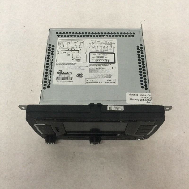 5C6035274F VOLKSWAGEN JETTA NAVIGATION RADIO UNIT 2015 2016 OEM 5C6035274F