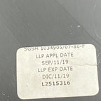 1044906-00-I TESLA MODEL X QUARTER GLASS LEFT REAR 1034906-80-F 2016 2017 2018 2019 2020 OEM