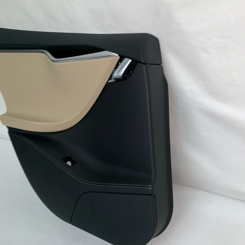 6007492-00 TESLA MODEL S LEFT REAR CARIIER DOOR TRIM PANEL 2012 2013 2014 2015 2016 OEM