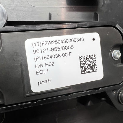 1864038-00-F TESLA CYBERTRUCK SEAT CONTROL PANEL SWITCH LEFT FRONT 2024 2025 OEM 1864038-00-F