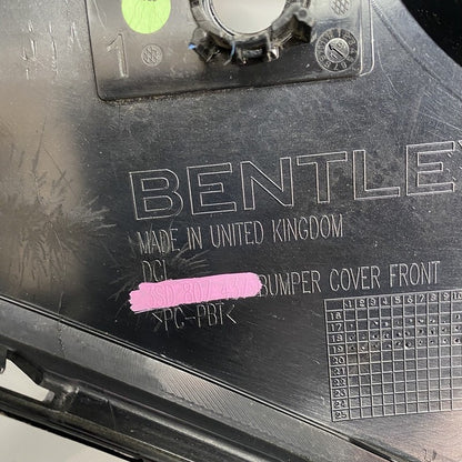 3SD807437 BENTLEY GT GTC FRONT BUMPER COUPE 3SD807437 2020 2021 2022 OEM